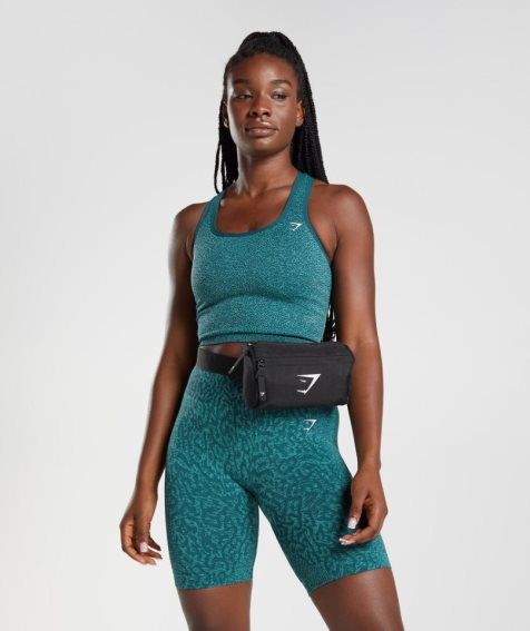 Gymshark Sharkhead Cross Body Övtáska Fekete | HU-F-394